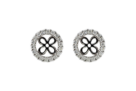 A223-76747: EARRING JACKETS .30 TW (FOR 1.50-2.00 CT TW STUDS)