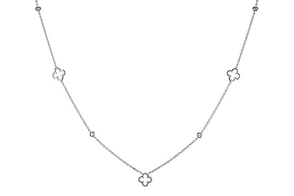 A311-02229: NECKLACE .20 TW (18")