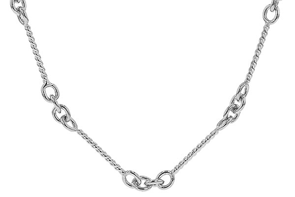 C310-14983: TWIST CHAIN (8IN, 0.8MM, 14KT, LOBSTER CLASP)