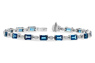 D309-20401: BRACELET 7.90 LONDON BLUE TOPAZ 8.13 TGW