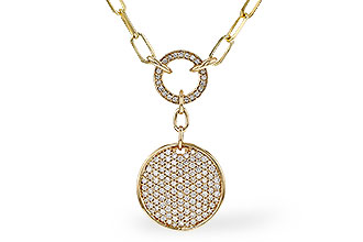 D311-02201: NECKLACE .92 TW (17")