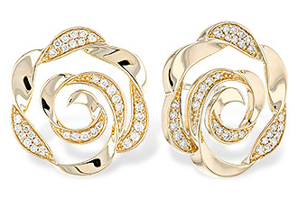 F310-12210: EARRINGS .25 TW