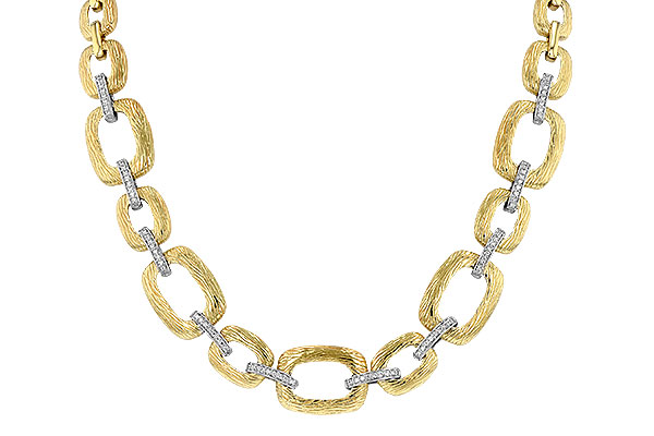 G042-82255: NECKLACE .48 TW (17 INCHES)