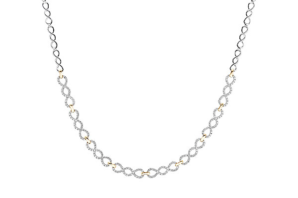 G310-10383: NECKLACE 2.42 TW