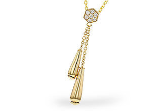 H311-01319: NECKLACE .11 TW