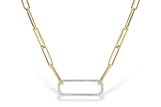 K310-09537: NECKLACE .50 TW (17 INCHES)