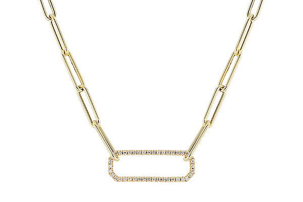 K310-09537: NECKLACE .50 TW (17 INCHES)
