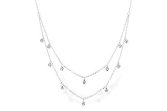 K310-10437: NECKLACE .22 TW (18 INCHES)