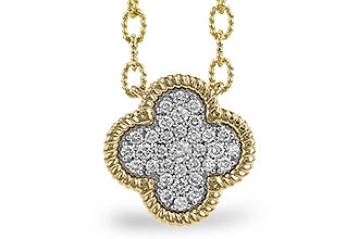 K310-17682: NECKLACE .32 TW (18")