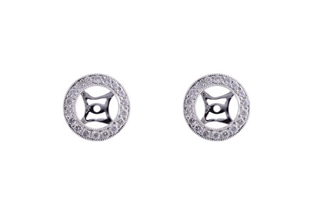 L220-14928: EARRING JACKET .32 TW (FOR 1.50-2.00 CT TW STUDS)