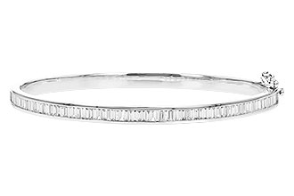 L310-10437: BANGLE 1.02 TW BAGUETTE DIAMONDS