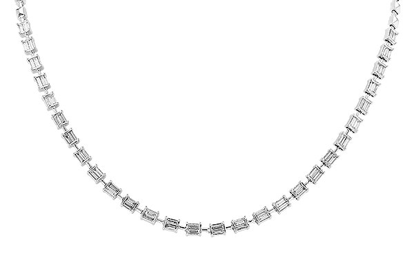 M310-13119: NECKLACE 2.02 TW BAGUETTE